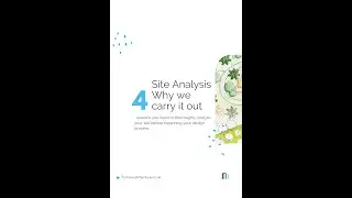 Site Analysis - Why we carry it out