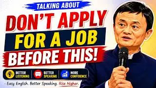 Before You Apply for a Job, Watch This | English Listening Practice | English Conversation Practice