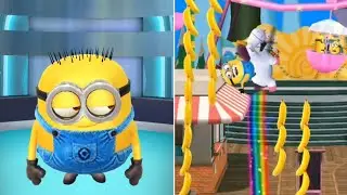 Minion Rush: Jerry Minion Fluffy Unicorn Gameplay at Anti-Villain League & Super Silly Fun Land