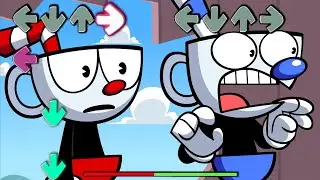 Cuphead KILLS Mugman but Friday Night Funkin be like (FNF Mod) Part 2