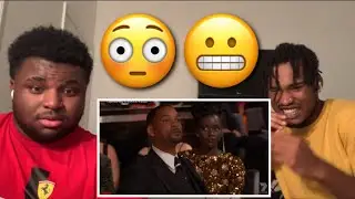 WILL SMITH SLAPS CHRIS ROCK AT OSCARS!!! (REACTION VIDEO) (WOW!!!)