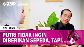 KEPADA JOKOWI PUTRI ARIANI CERITA HP RUSAK TAPI ENGGAN UNTUK DIBELIKAN, HANYA MINTA INI