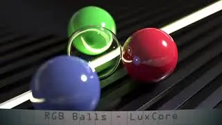 Painting With Renders - RGB Balls