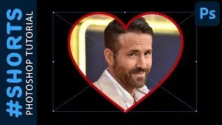 Photoshop Image Inside a Shape Ryan Reynolds 