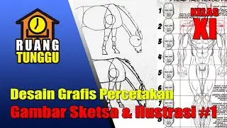 Desain Grafis Percetakan - Gambar Sketsa dan Ilustrasi part 1