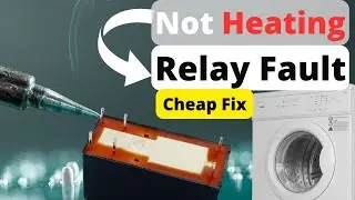 Tumble dryer printed circuit board (PCB) heater relay. Not heating Element thermostats, NTC, checked
