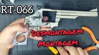 Desmontagem e Montagem Revólver Taurus RT-066