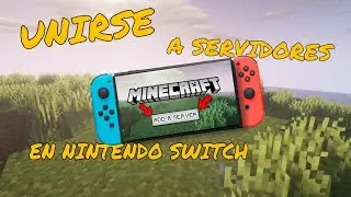 Cómo unirse a **CUALQUIER** servidor de Minecraft desde Nintendo Switch |MonoRGM