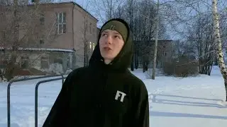 Зимний SESH на брусьях