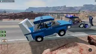 ПОЛИЦЕЙСКАЯ ПОГОНЯ НА ЛЕГО МАШИНКАХ! Красивые аварии на лего тачках в BeamNG.drive
