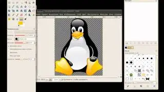 Инструмент Размазывание в GIMP.avi
