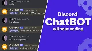 How To Make a Discord ChatBOT Without Coding!