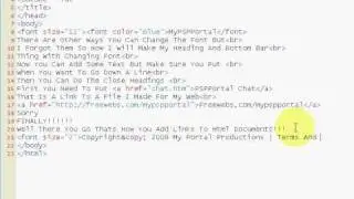 HTML Part 3