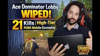 They Couldn’t Stop Me… 21 Kills in Ace Dominator Lobby 🔥 | PUBG Mobile