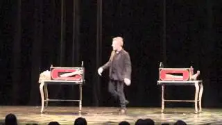 Cutting a Girl in Half by Magician Paul Lee & Karen