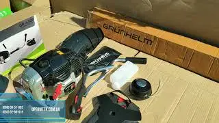 Мотокоса Grunhelm GR-4300 2021г. - обзор, сборка, запуск