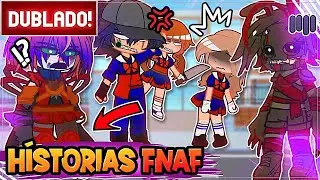 [ DUBLADO ] FAMILIA AFTON VAI A ESCOLA 😱 l GACHA CLUB