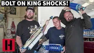 Direct Bolt on King Shock Install with Mike and Vince!