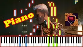 How To Play - Cyberpunk 2077 - Kerry Eurodyne Yacht Song - Piano Tutorial