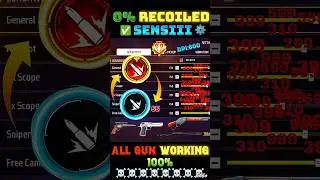 Free Fire Headshot setting 2024 ⚡️ Best Sensitivity Settings ⚙️| Sensitivity + HudSettings Free Fire