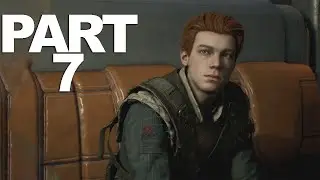 Star Wars Jedi Fallen Order Gameplay Walkthrough Part 7 - AT-ST FIGHT