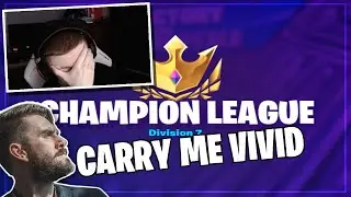 I Had to Carry 72hrs to the HIGHEST Fortnite Rank - Champion League