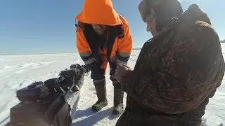 Рыбалка на судака. Кубассы. Сломалась мото-собака посередине Камы ( присутствует мат )