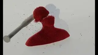 Blender 2.81 - cutting objects -  molecular addon