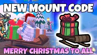 [WINTER EVENT] EPIC FREE SLED MOUNT DAY25 CODE IN DOODLE WORLD - ROBLOX
