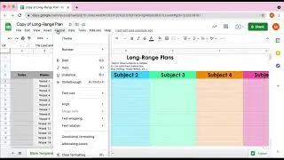 How to Wrap Cells in Long-Range Plans