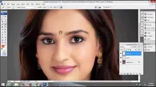 How to Make up  Professional Girl face Design in Photoshop