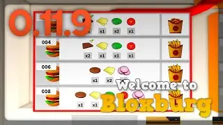 How To WORK At BLOX BURGER! (Bloxburg 0.11.9)