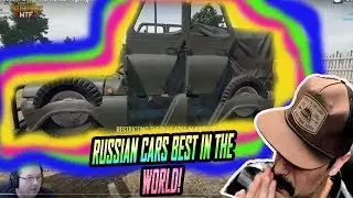 PUBG WTF Funny Moments Highlights! Russian cars Uaz! Playerunknown's battlegrounds!