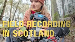 Field Recording in the Snowy Outskirts of Edinburgh • Omnidirectional Stereo & Hydrophone Recordings