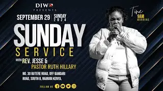 SUNDAY SERVICE - 29TH SEPT. 2024