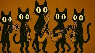 Black Cats’ Feel Good Swing: Retro Jazz Vibes with Deep Bass & Smooth Sax