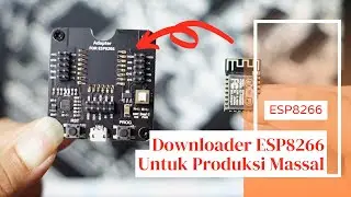 ESP8266 ESP12 Downloader Review !! Programmer - Burner -  Development Module