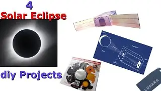 4 simple and easy projects that you can do to prepare for the Solar Eclipse