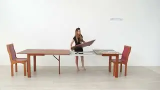 Tables extensibles modernes - Designs personnalisés pour un gain d'espace élégant | LG LESMO