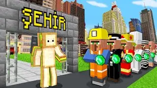 ŞEHİR AÇTIM! - Minecraft