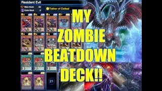 Yu-Gi-Oh Duel Links Zombie Beatdown Deck!