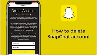 How to delete SnapChat account