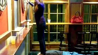 Shea Chuging A Beer While Standing On My Face At Trinity Bar.MOV.flv