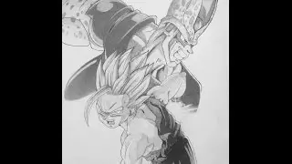 To draw Gohan and Cell: Dibujar  a Gohan y Cell