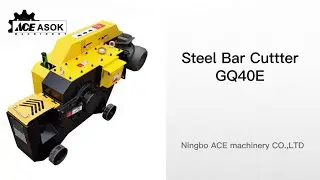 GQ40E Handheld steel bar cutting machine with stable quality and long service life