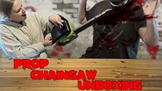 TOTS Texas Chainsaw Massacre Prop Chainsaw UNBOXING (feat CANDYCORN)