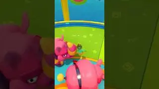 Insane Clutch In Fall Guys Stompin' Ground #fallguys #fallguysultimateknockout #gaming #shorts