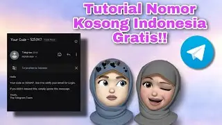 Tutorial Nomor Kosong Indonesia Gratis untuk Telegram!!