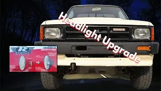 How to use the Rampage H4 Headlight Conversion Kit to upgrade a 1986 Toyota SR5  