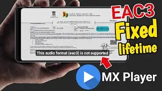 Fix MX Player eac3 audio not supported |the audio format eac3 not supported
